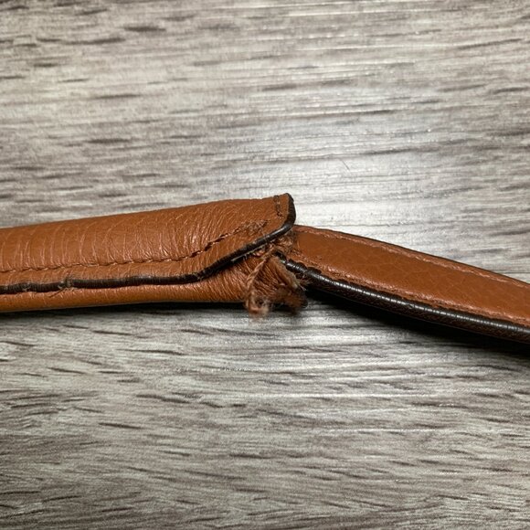 Womens Coach Isabelle Brown Pebbled Leather Shoulder Zip Bag Purse F34511 - Picture 10 of 12